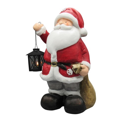 Statuina portacandele babbo - statuina,