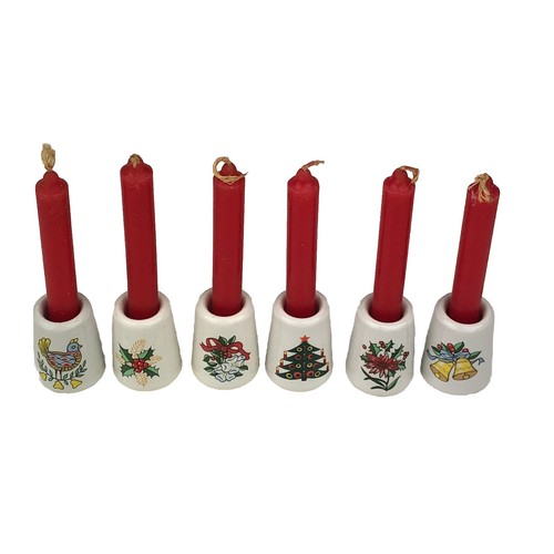 Miniature christmas candle - christmas,