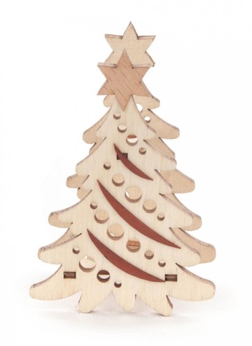 Porta candele albero natale - porta,