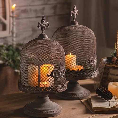 Candela cloche vintage romana