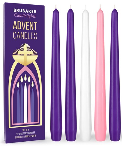 Candele natale 24cm - candele,