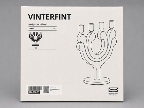 Ikea vinterfint portacandele - vinterfint,